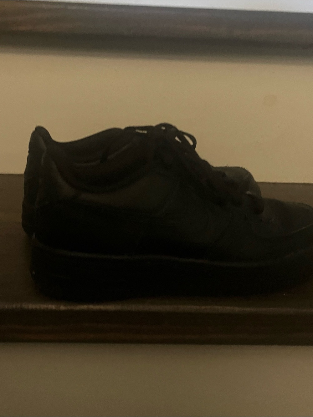Nike Kids Black Low-Top Sneakers